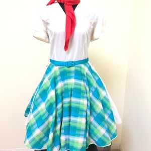 TRUE Vintage 50s Swing/Day Dress: Pinup SOLD